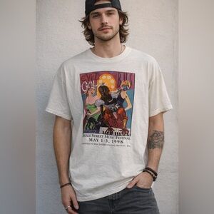 Vintage 1998 Beale Street Music Festival Tee Hanes Beefy-T XL